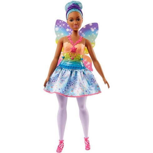 Barbie Dreamtopia hercegnő tündér ruhában kék hajjal - Mattel