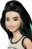 Barbie Fashionistas Barátnők - Hologrammos ruhában fekete hajjal - Mattel