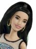Barbie Fashionistas Barátnők - Hologrammos ruhában fekete hajjal - Mattel