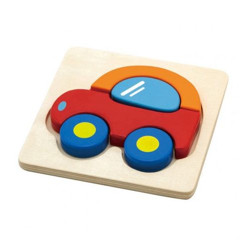 Egyszerű puzzle gyerekeknek - Puzzle magasított autó