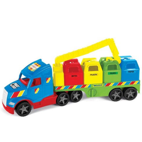 Magic Truck szelektív hulladékgyűjtő kukáskocsi