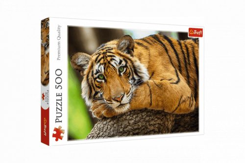 Tigris portré - Puzzle 500 db trefl