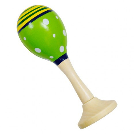 Játék hangszerek gyerekeknek - Rumbatök mini (zöld)