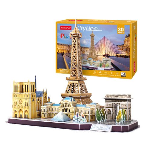 3D puzzle City Line Párizs
