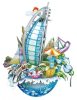 3D puzzle persely Dubai