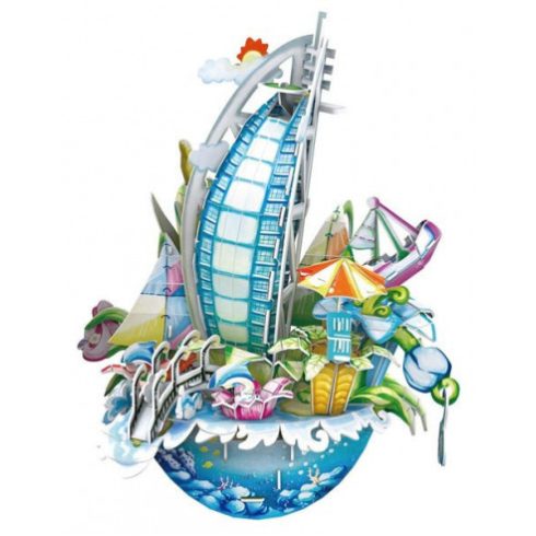 3D puzzle persely Dubai 