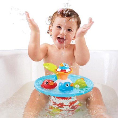 Fürdetős játékok babáknak - Yookidoo fürdőjáték- szökőkút kacsákkal
