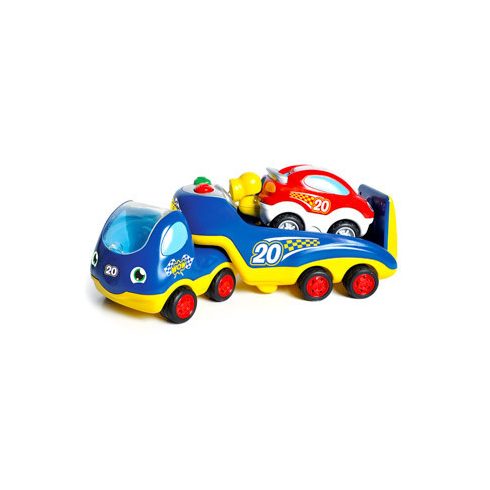 Játék autók gyerekeknek - Wow Toys - Autószállító trailer