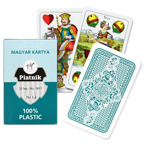Kártyajátékok - Plastic Magyar kártya