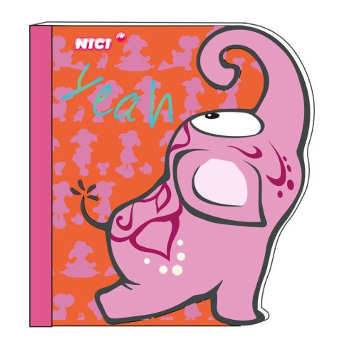 Happy Box Nici Füzetek - Jegyzettömb elefántos