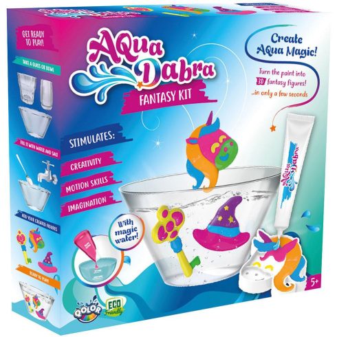 Kreatív játék gyerekeknek - Aqua Dabra Fantasy Kit Varázslatos forma készlet Flair Toys