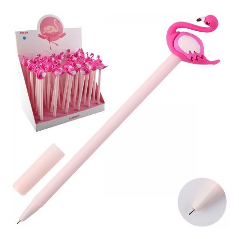 Írószerek - Flamingó toll 19 cm