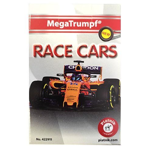 Kártya játékok - Formula 1 autós kvartett kártya