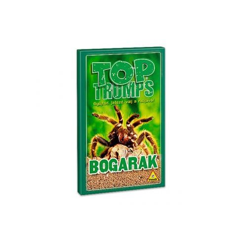 Top Trumps Bogarak kártya