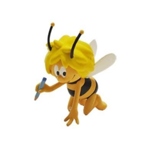 Mese figurák - Mese szereplők - Maja a méhecske tollal műanyag játékfigura Bullyland