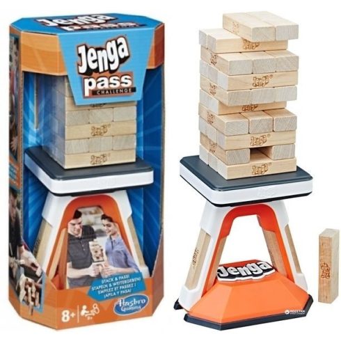 Ügyességi játékok - Jenga Pass Challenge Hasbro Games