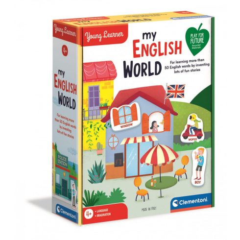 MY ENGLISH WORLD - Az első angol szavaim - Clementoni