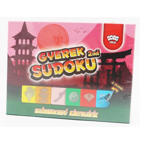 Gyerek SUDOKU kártya játék