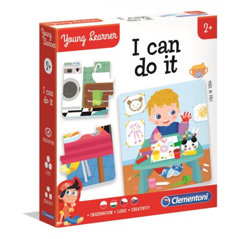 Meg tudom csinálni! - Készségfejlesztő játék 2 éves kortól - Clementoni