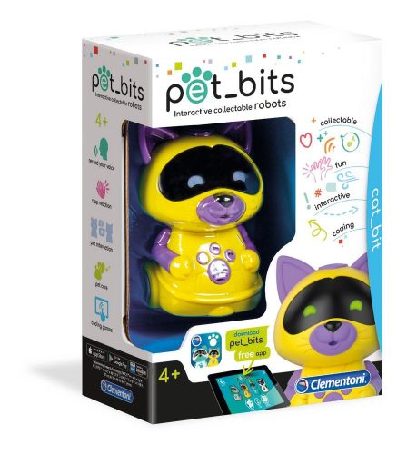 Interaktív játékok - Pet Bits Interaktív Robot cica