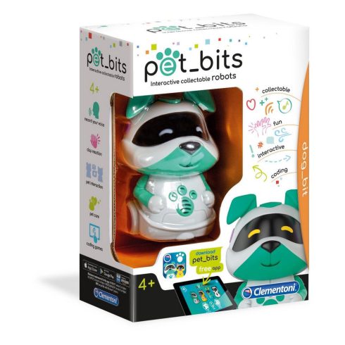 Interaktív játékok - Pet Bits Interaktív Robot kutya