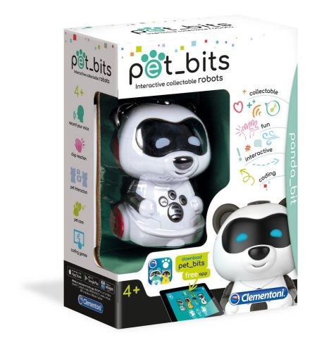 Interaktív játékok - Pet Bits Interaktív Robot panda