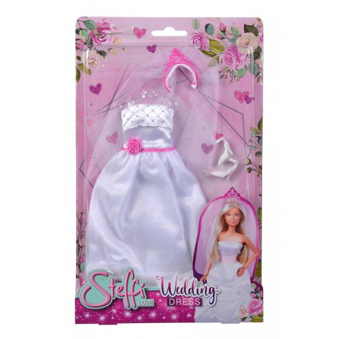 Játék kellékek babázáshoz - Steffi Love Menyasszonyi ruha, Simba Toys