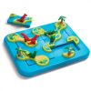 Logikus gondolkodás fejlesztő játékok - Dinoszauruszok - A varázslatos sziget - Logikai Játék