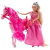 Műanyag babák - Steffi Love hercegnő lóval
