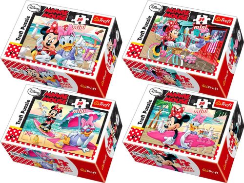 Minnie és Daisy vakációja 54 db-os mini puzzle Trefl