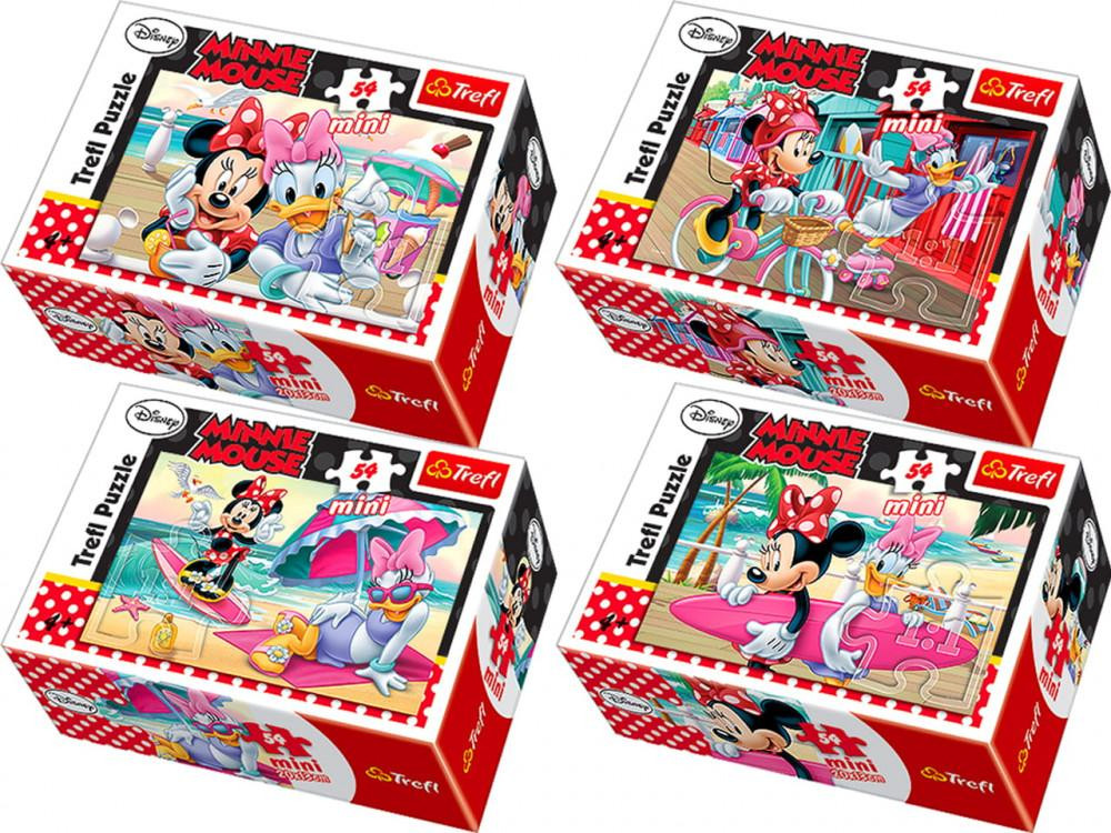 Puzzle Kirakó Gyerekeknek Minnie és Daisy Vakációja Mini P