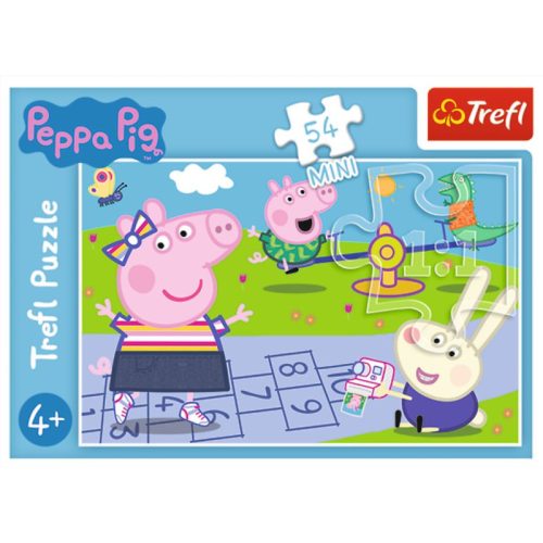 Peppa malac ugróiskolázik 54 db-os mini Puzzle Trefl