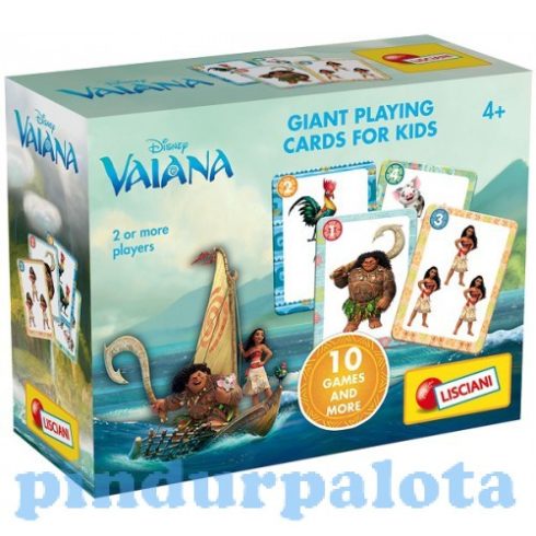 Kártya játékok - Vaiana óriás kártyajáték