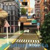Környezettudatos játékok - Dland Eco Környezettudatos játék Városi épületek 3db-os szett