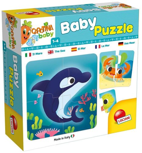Baby puzzle Tengerek világa Lisciani