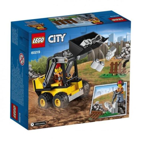 LEGO City - 60219 Lego Építőipari rakodó markolóautó