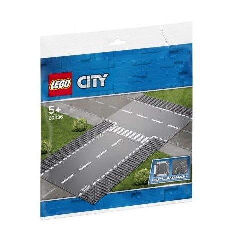 LEGO City - 60236 Lego City egyenes út és T elágazás