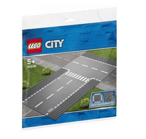 LEGO City - 60236 Lego City egyenes út és T elágazás