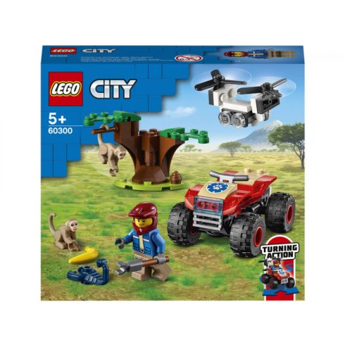 LEGO City Wildlife Vadvilági ATV mentőjármű