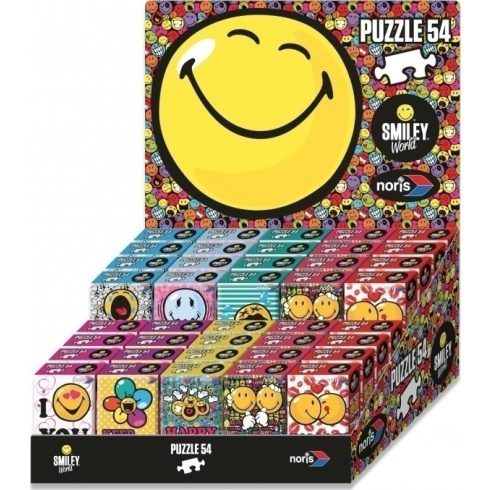 Gyerek puzzle - Smiley 54 darabos puzzle
