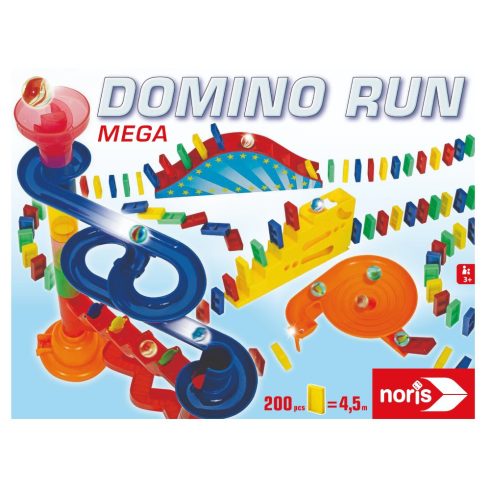 Noris domino run mega - domino építő és golyópálya