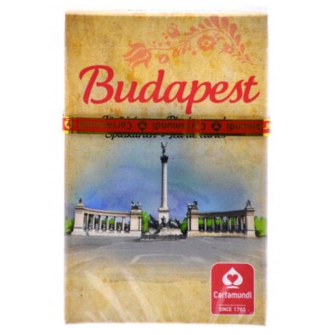 Kártya játékok - Budapest szimpla römi kártya - Cartamundi