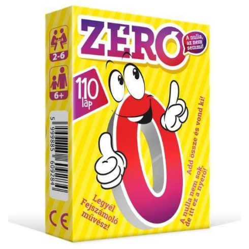 Kártya játékok -ZERO a nulla az nem semmi, kártyajáték - Cartamundi