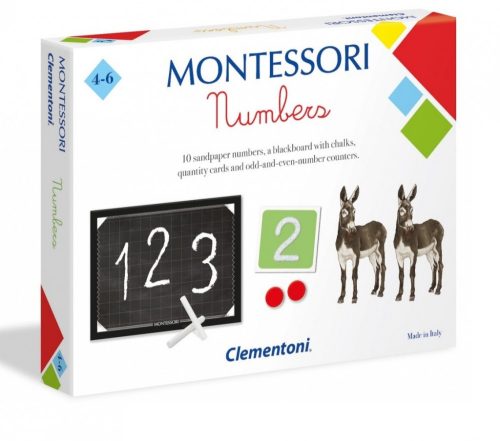 Montessori - Számok - Clementoni