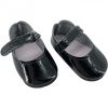 Fekete játékbaba cipő