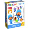 Baby kirakók - Puzzle - Pocoyo formapuzzle, játékok mintájával