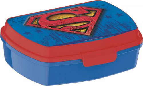 Műanyag uzsonnás doboz - Superman