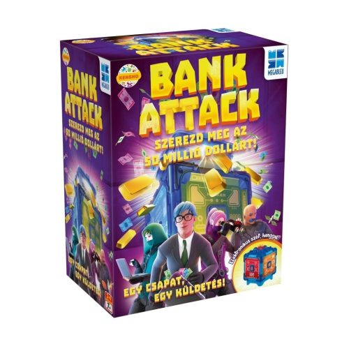 Bank Attack társasjáték Megableu