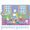 Gyerek Puzzle - Kirakósok - Peppa az iskolában parkettpuzzle Lisciani