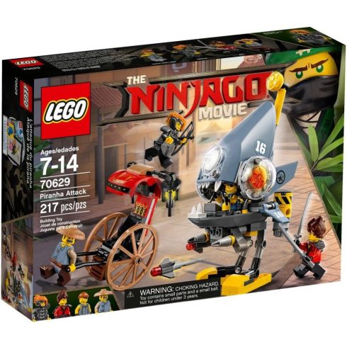 LEGO Ninjago - A Lego nindzsák harca - 70629 LEGO Ninjago Piranha támadás